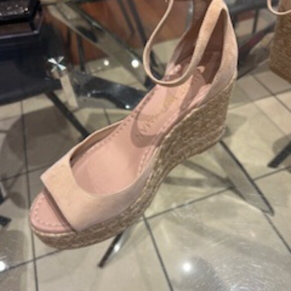 STUART WEITZMAN Nudistcurve Espadrille Platform Wedge Sandals - WORN TWICE - Picture 7 of 10